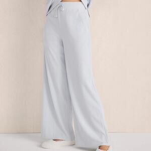 Haven Well Within Blue Ribbed Lounge Pants XL NWT Soft